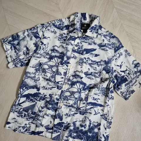 정품 스노우피크 USA 오리지날 셔츠