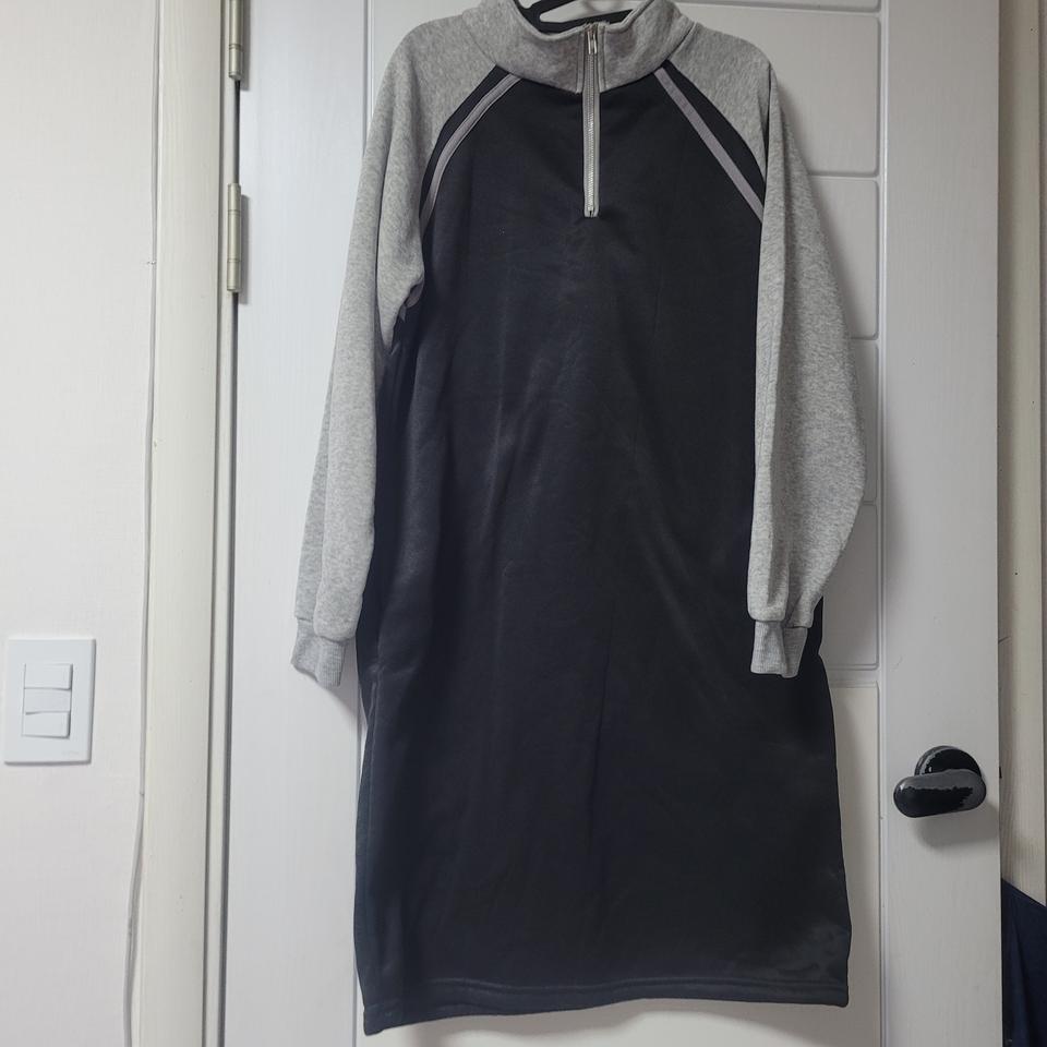 미사용여성용 반집업 롱 티셔츠