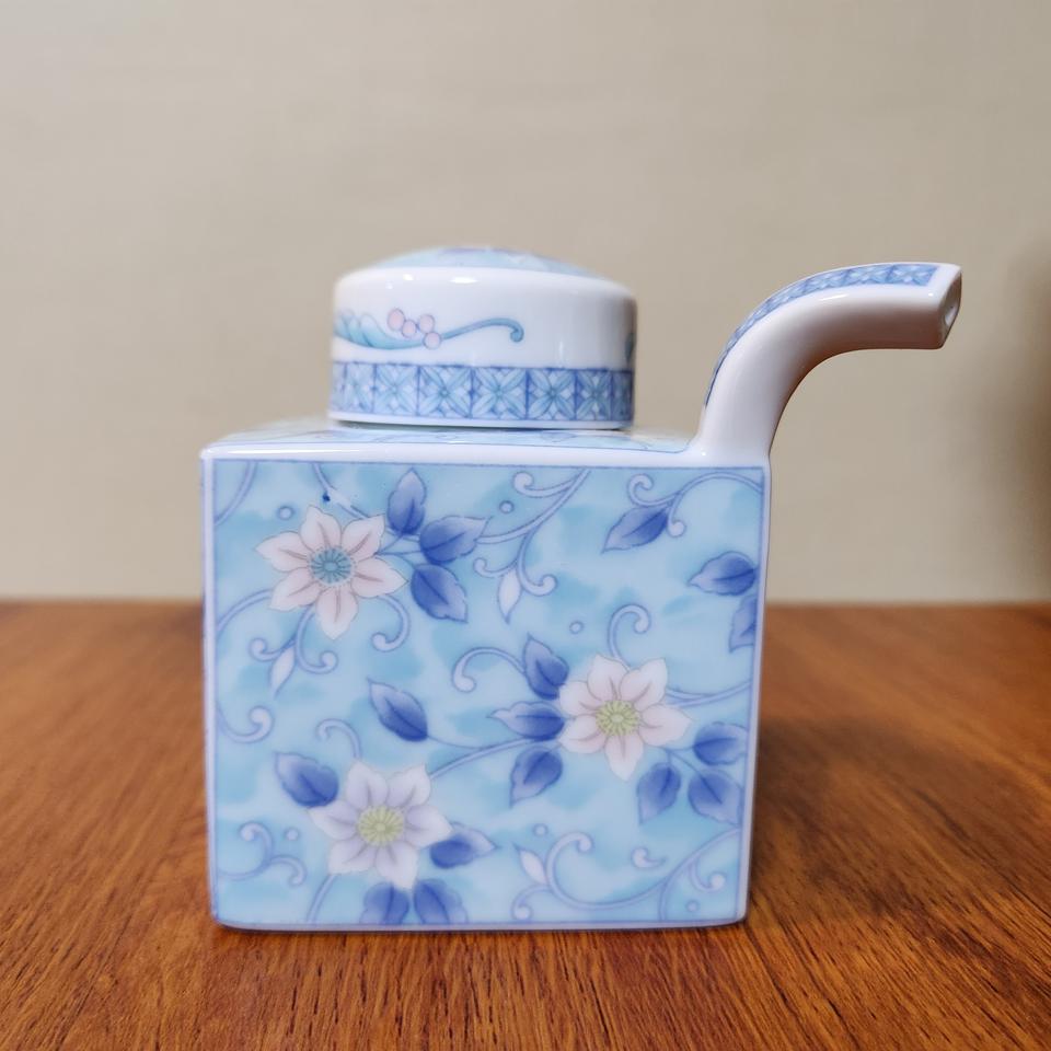 80년대 올드 빈티지 행남사 영춘화 간장소스병 미사용품.