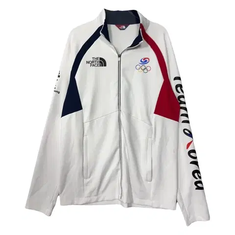 노스페이스 프린팅 평창 로고 기능성 집업 100(L)