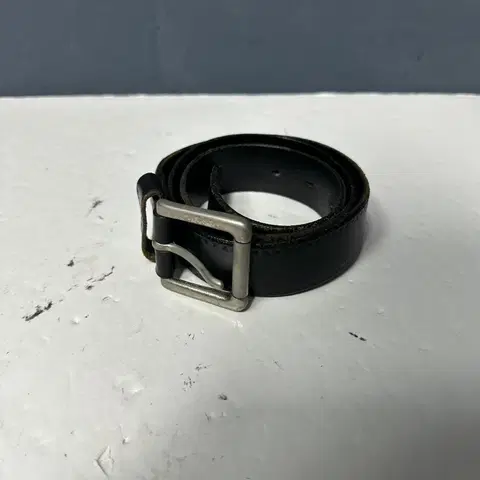 빈폴 진 블랙 가죽 벨트