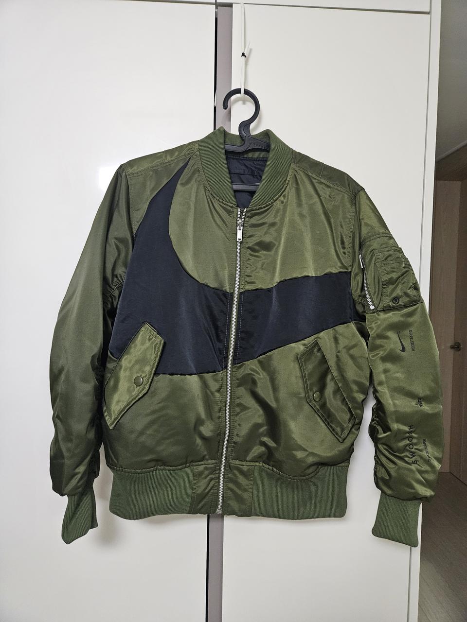 나이키 리버시블 항공패딩점퍼.95사이즈