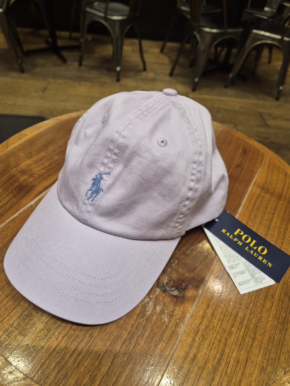 폴로 모자 연보라색