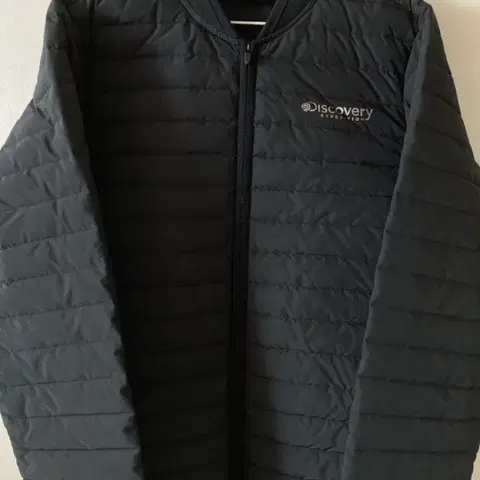 디스커버리 구스 경량 패딩 블랙 95