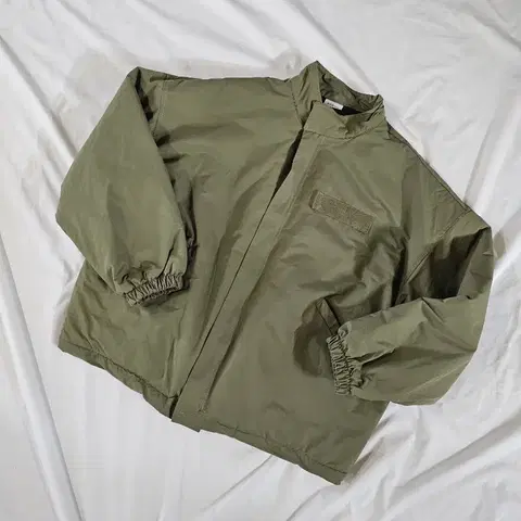 [L] ethos m-65 오버핏 양털 야상 점퍼 패딩 자켓