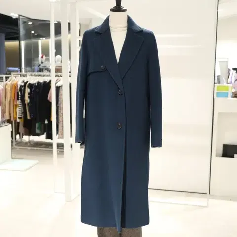 정가 499000) [55] 잇미샤 핸드메이드 양모 울 코트