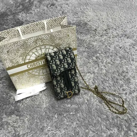 {클로젯}[풀구성 25ss]디올 오블리크 새들 폰 홀더 백