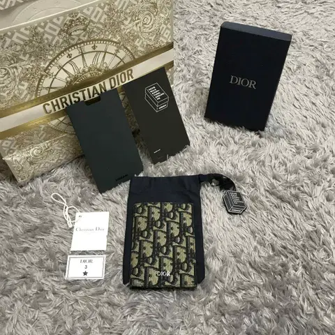 {클로젯}[크림 풀구성]디올 오블리크 오거나이저 카드지갑