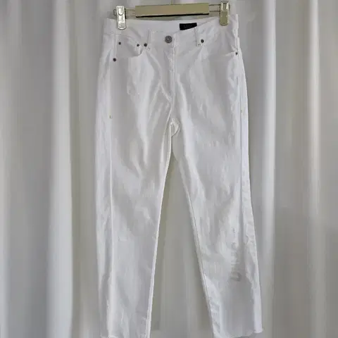 타임 화이트 팬츠