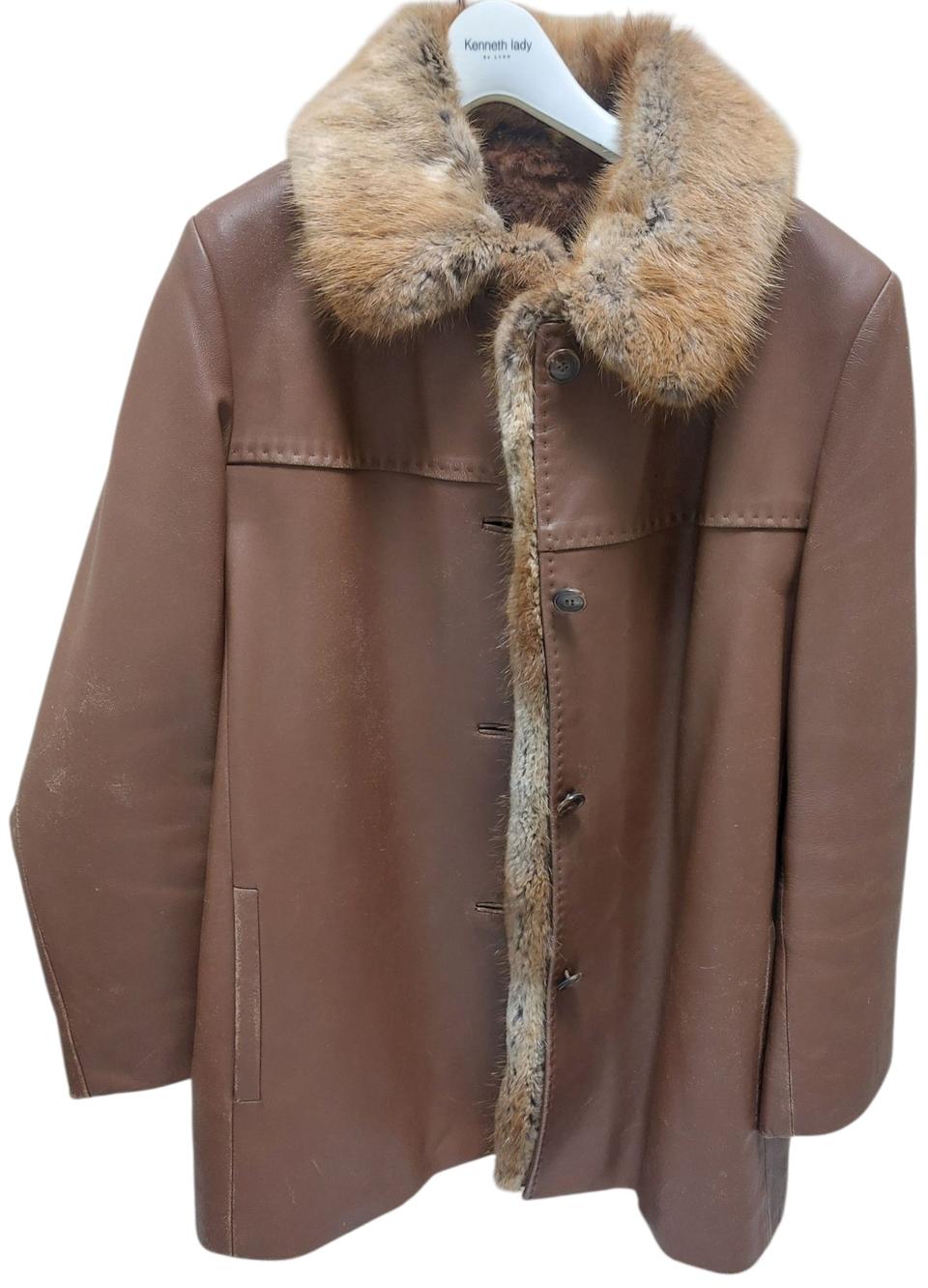 비발디 VIVALDI 빈티지 무스탕 코트