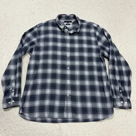 타미힐피거 셔츠 체크 XL