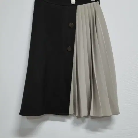 마랑 marant 배색 플리츠 스커트S