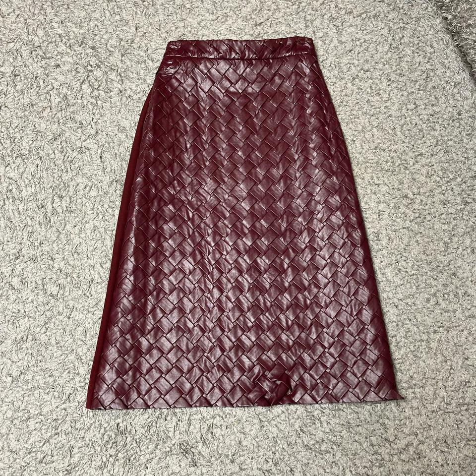 인트레치아노 에코 레더 스커트