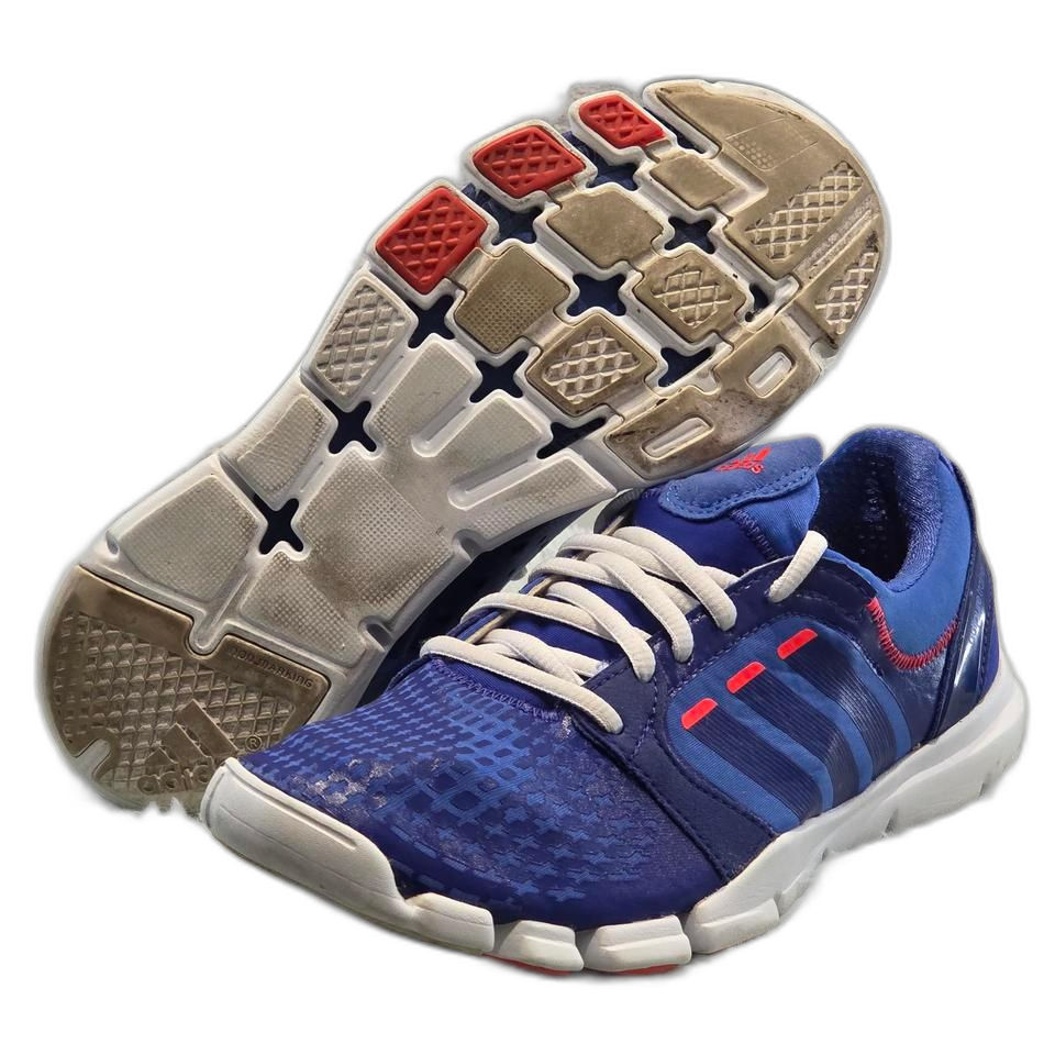 3q-16:아디다스 트레이닝 러닝화 블루코랄 디테일 (23.5cm)