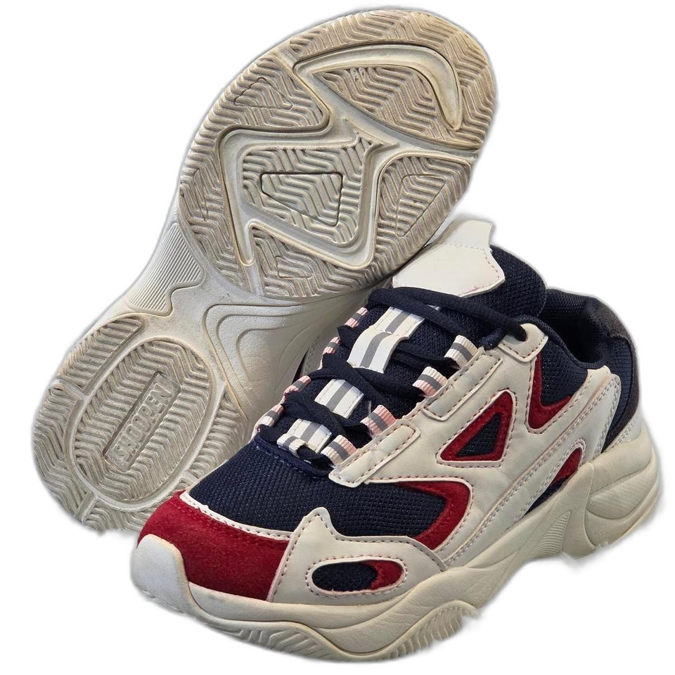 8q-16:슈펜 AFHJ19W20어글리 스니커즈 네이비레드(230)