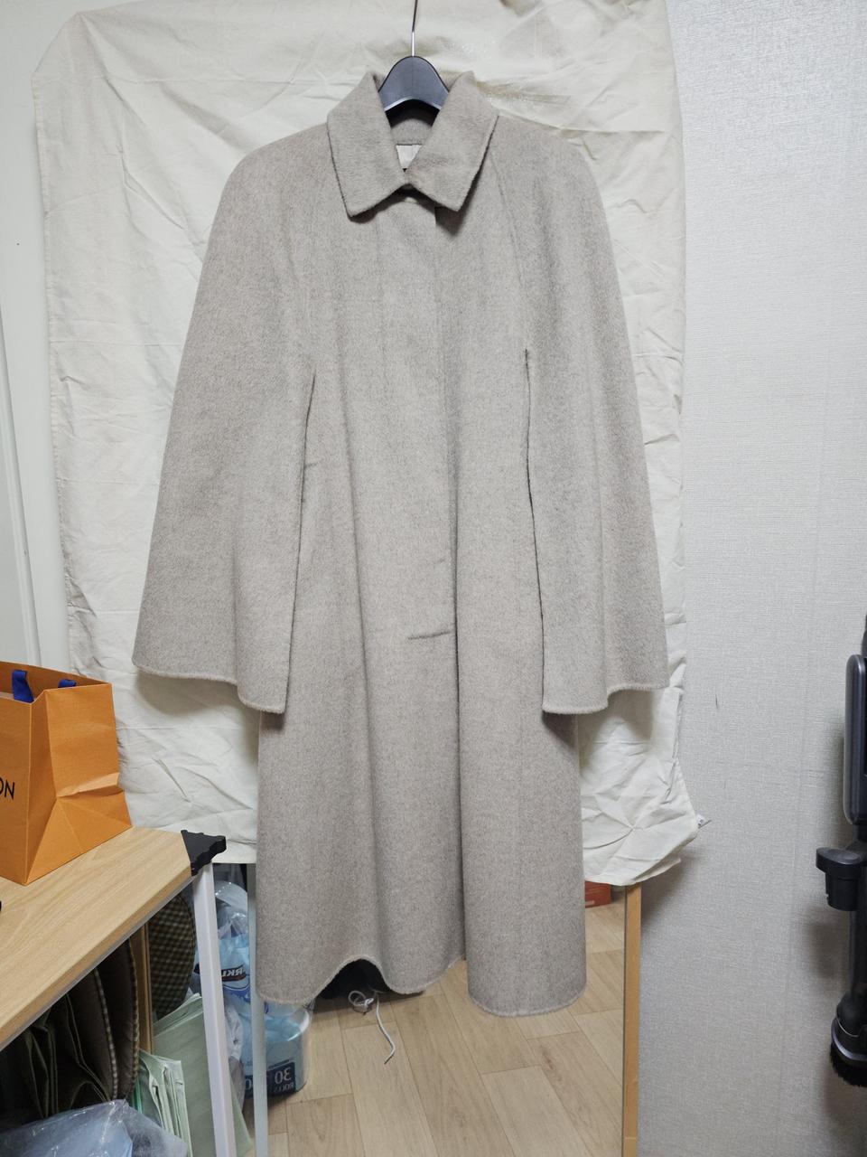 K_daba 케이프 울 코트 S(새상품)