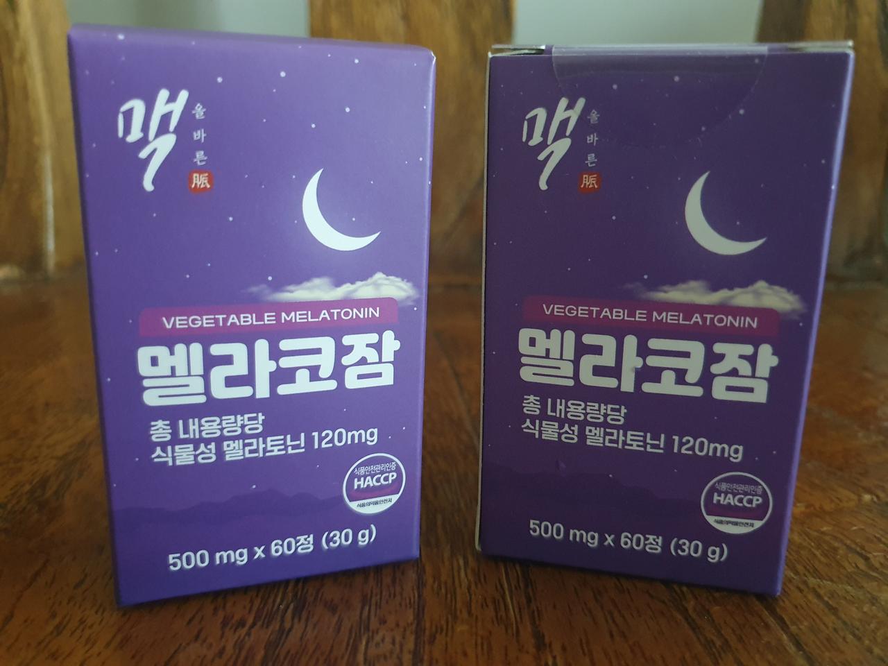 (새상품) 멜ㄹㅏ코잠 멜라토닌 수면영양제 불면증