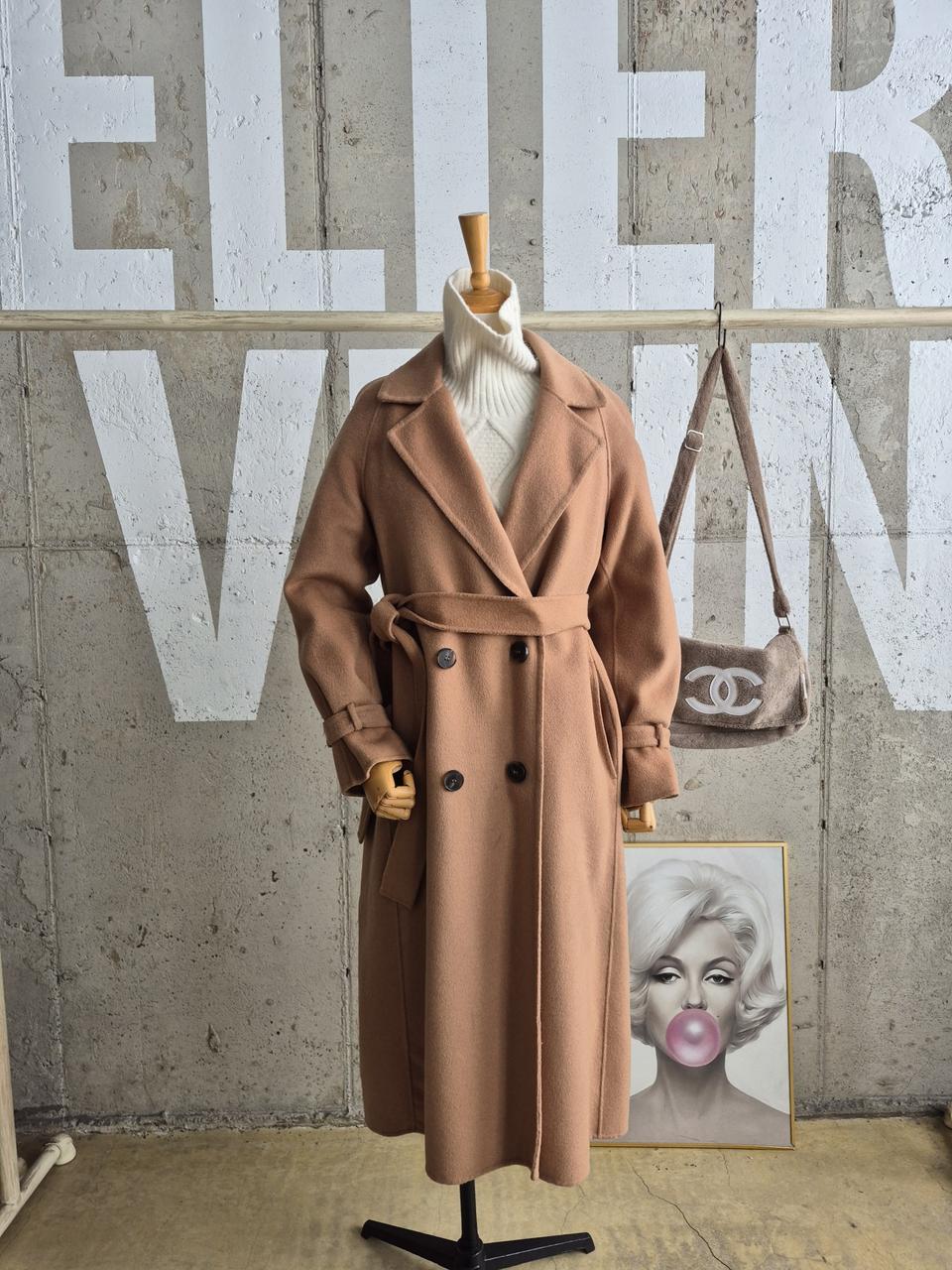 나이스클랍 핸드메이드 롱코트