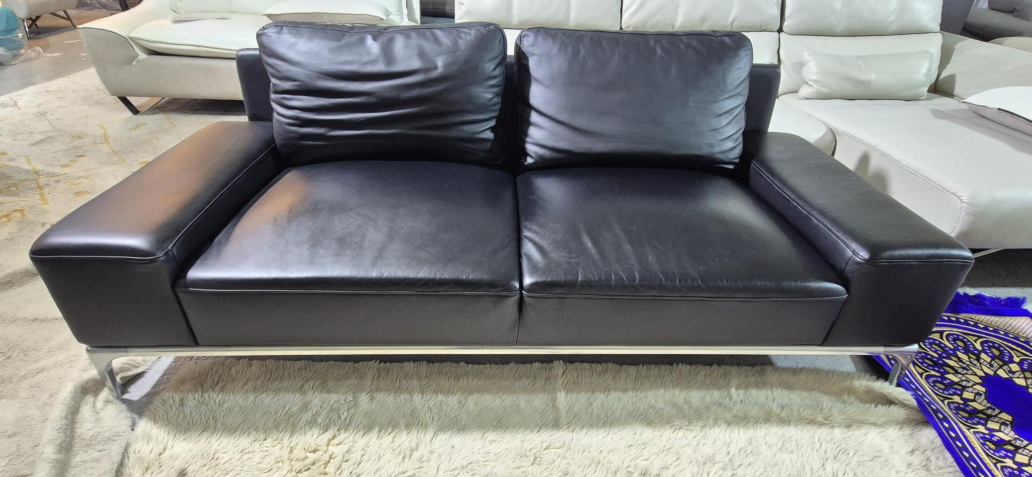 벤스 레나 이태리 마스트로또 천연가죽 3인 소파쇼파 서울경기근거리무료배송