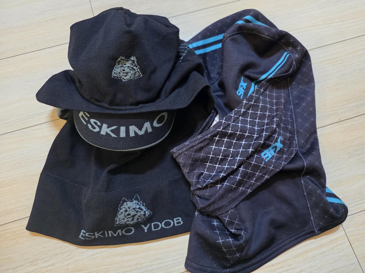 새상품!성인 에스키모이돕올인원방한모자