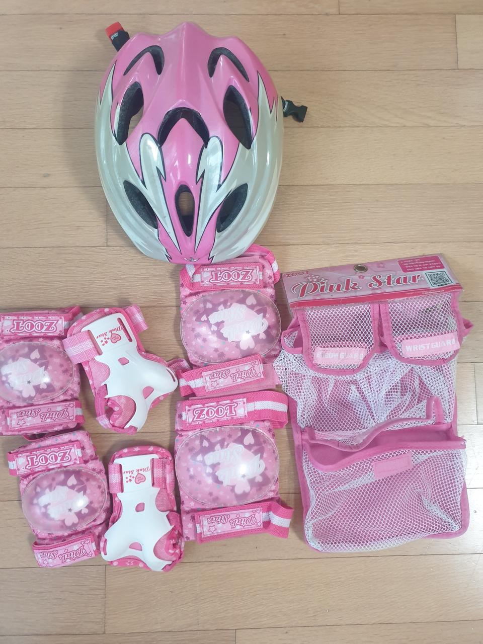 헬멧 및 보호대 세트 일괄(어린이 주니어)