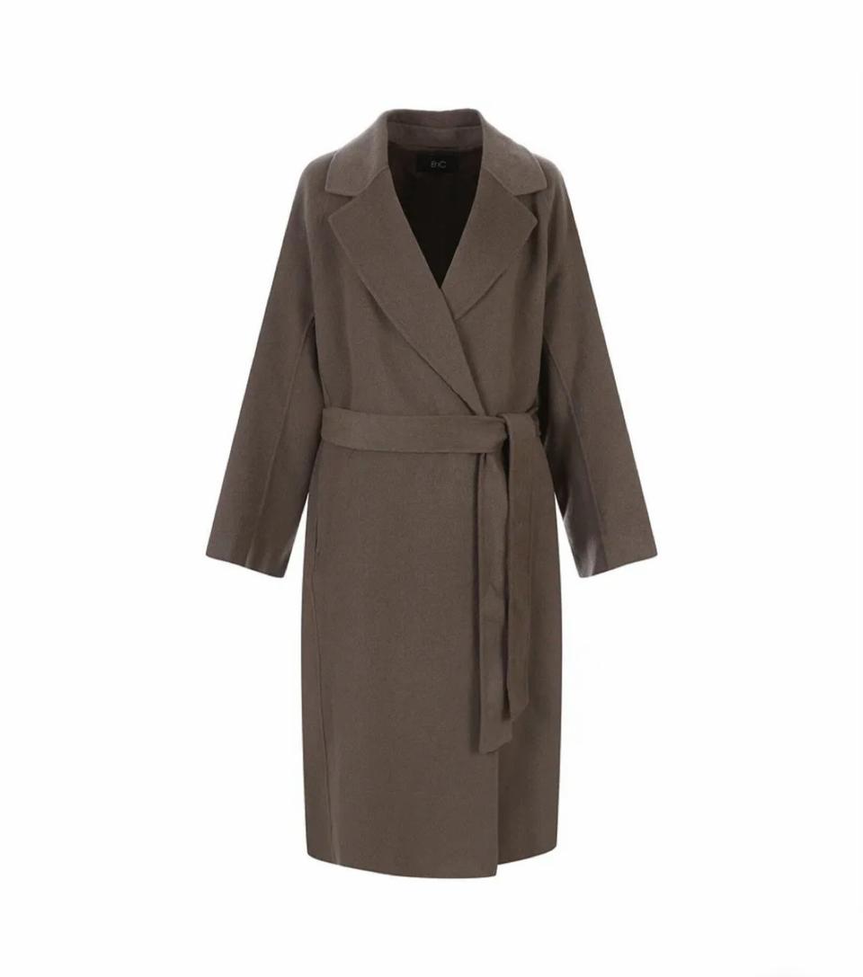 EnC 캐시미어, 양모 혼방 핸드메이드 코트