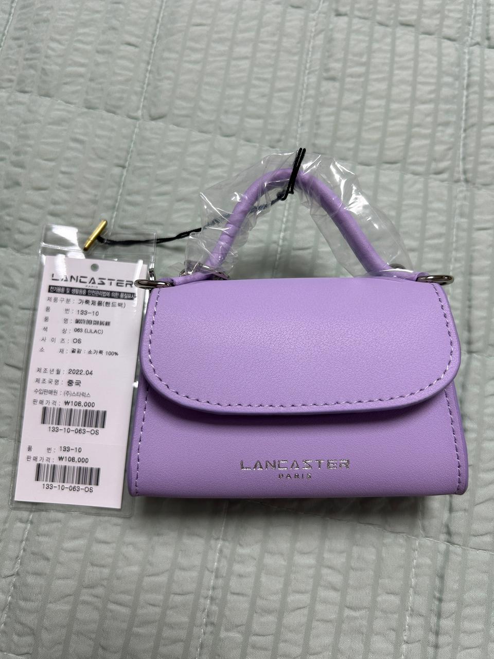 Lancaster 스무드 이븐 코인백 미니