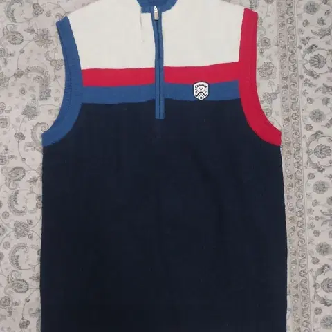 캘러웨이 컬러 블록 니트 조끼 M (44반-55)