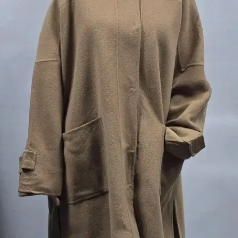 위크엔드 막스마라 후드 버진울 코트