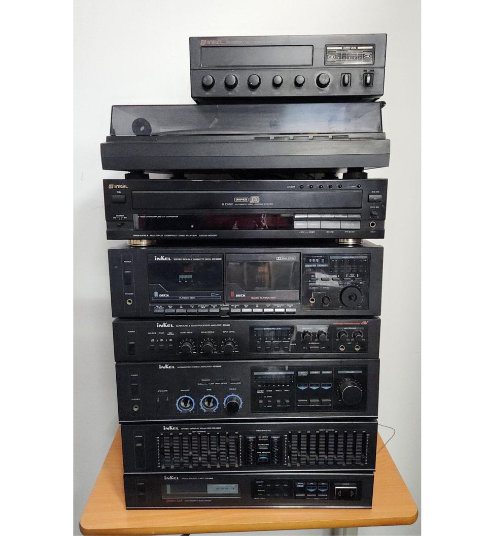 빈자의 매킨토시, 인켈 명기 AD-280B 빈티지 오디오 세트