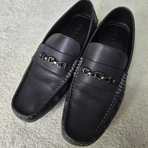 코치 Coach 시그니처 체인 드라이버 남성 로퍼 270size