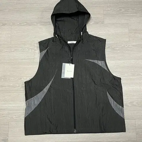 (새상품) 아르반 베스트 후드집업 조끼