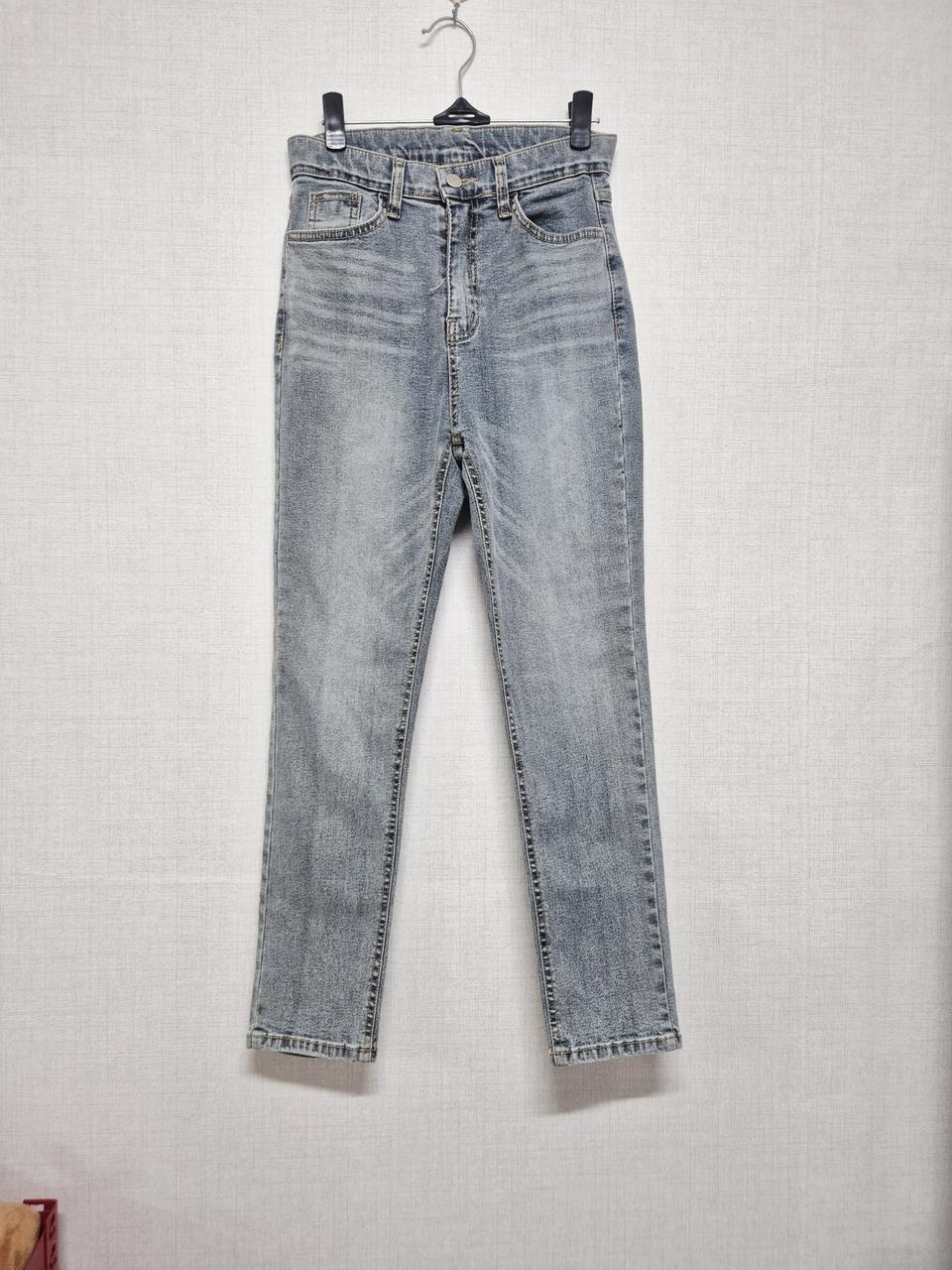 연청 데님 청바지