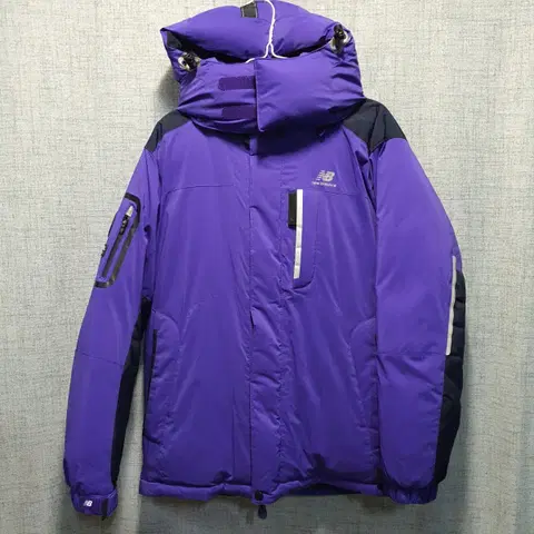 뉴발란스 남성 덕다운 스카치리플렉티브 로고 패딩 M