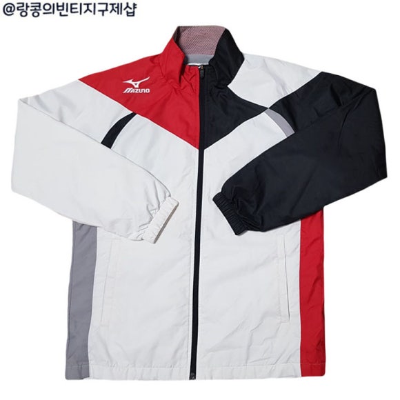 미즈노 올드스쿨 빈티지 바람막이 자켓
