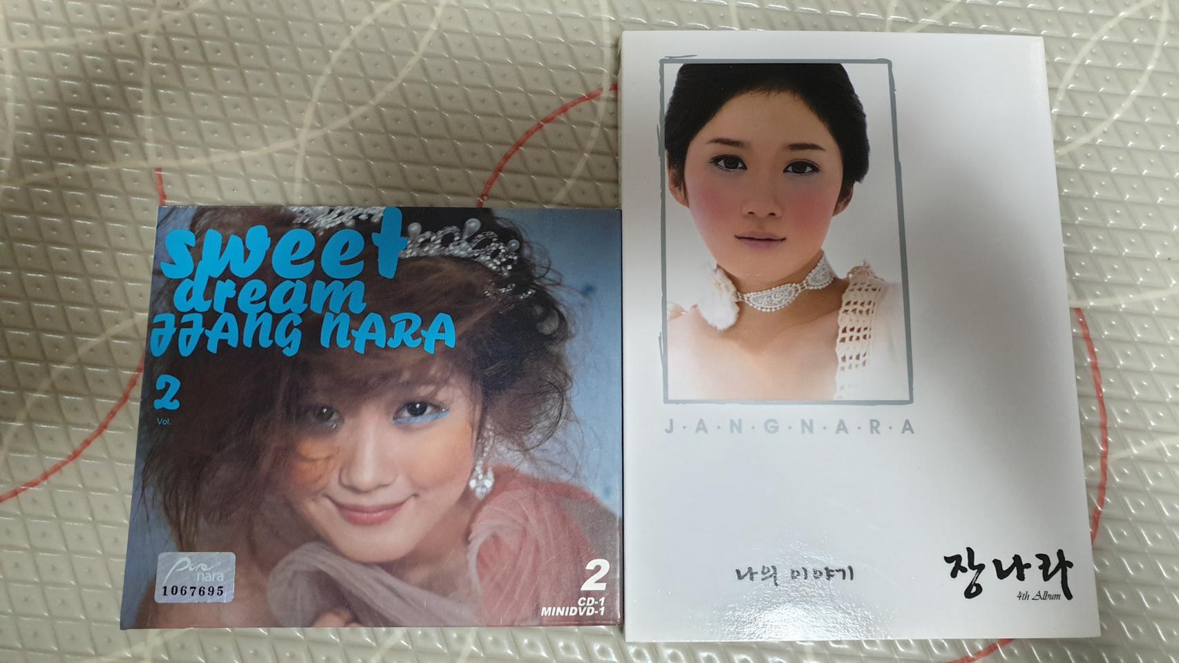 장나라 CD+DVD,나의이야기CD일괄