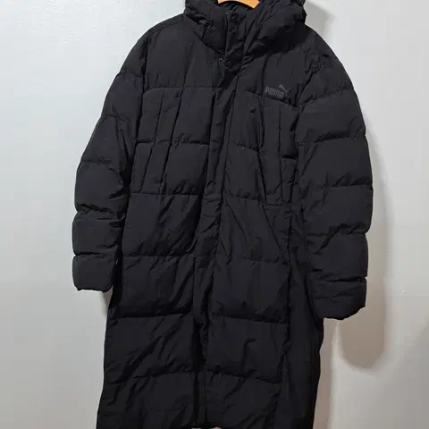 푸마 남성 구스다운 롱패딩 점퍼 XXL