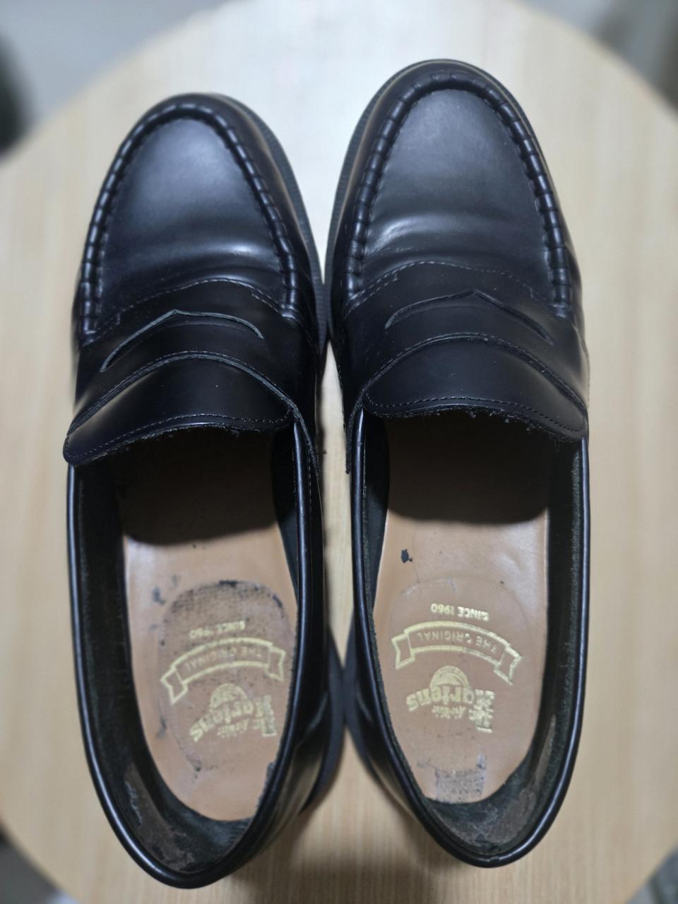 닥터마틴 블랙 레더 페니 로퍼 280