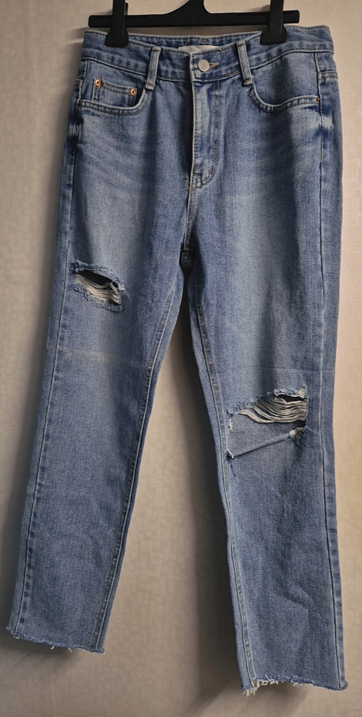 찢청 데님 26-27사이즈