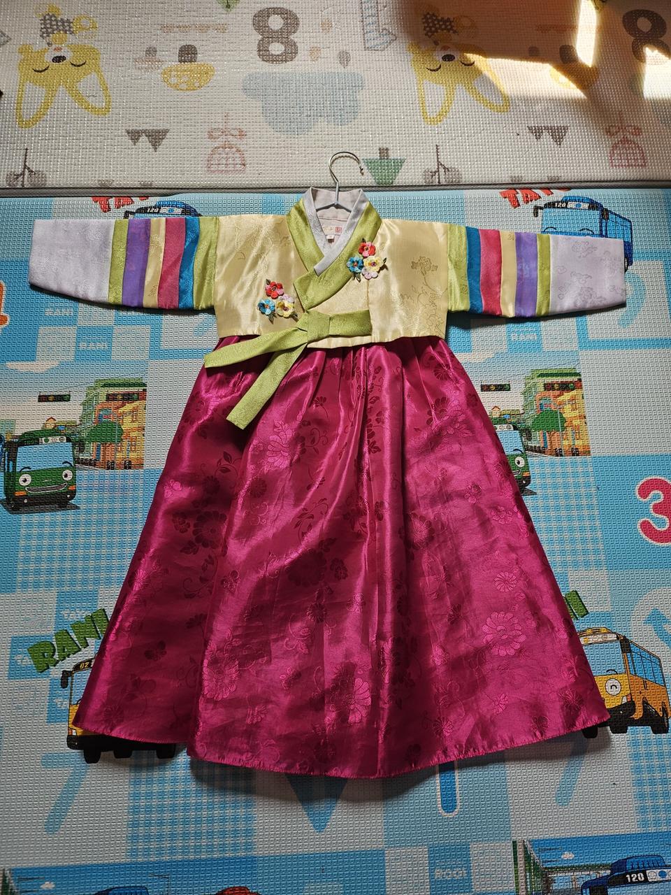 여아 추석 한복 세트 (3호) 90~100사이즈