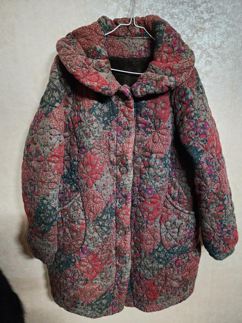 퀄팅털안감코트