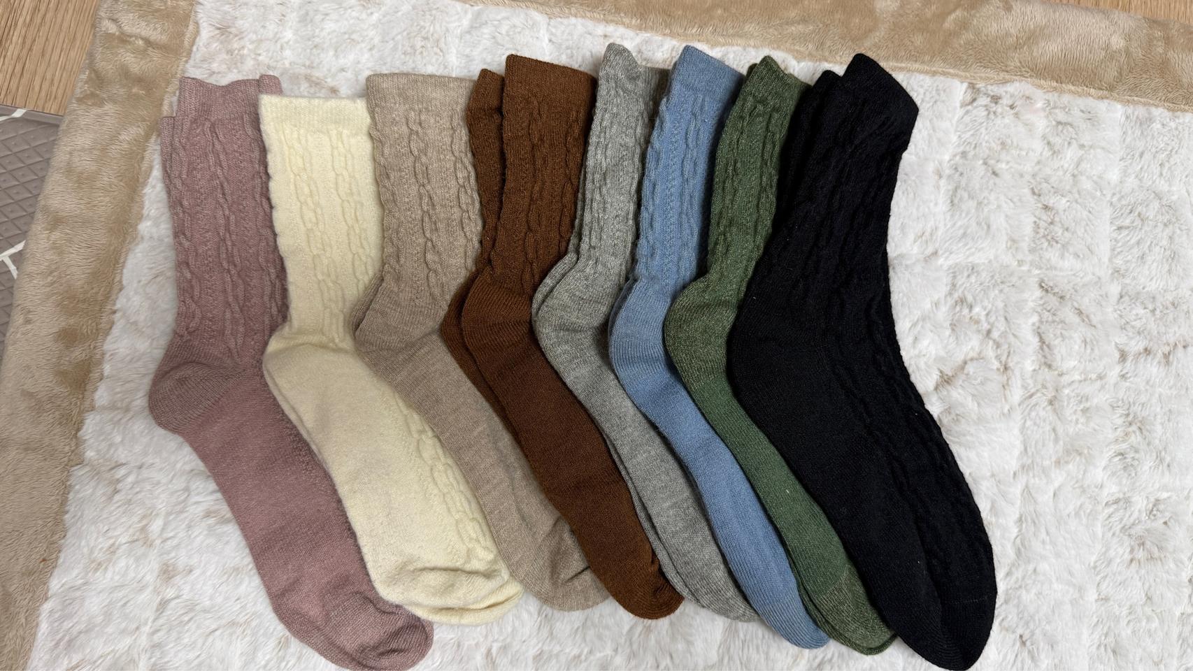 [새상품] 니트 삭스 양말 8종 세트