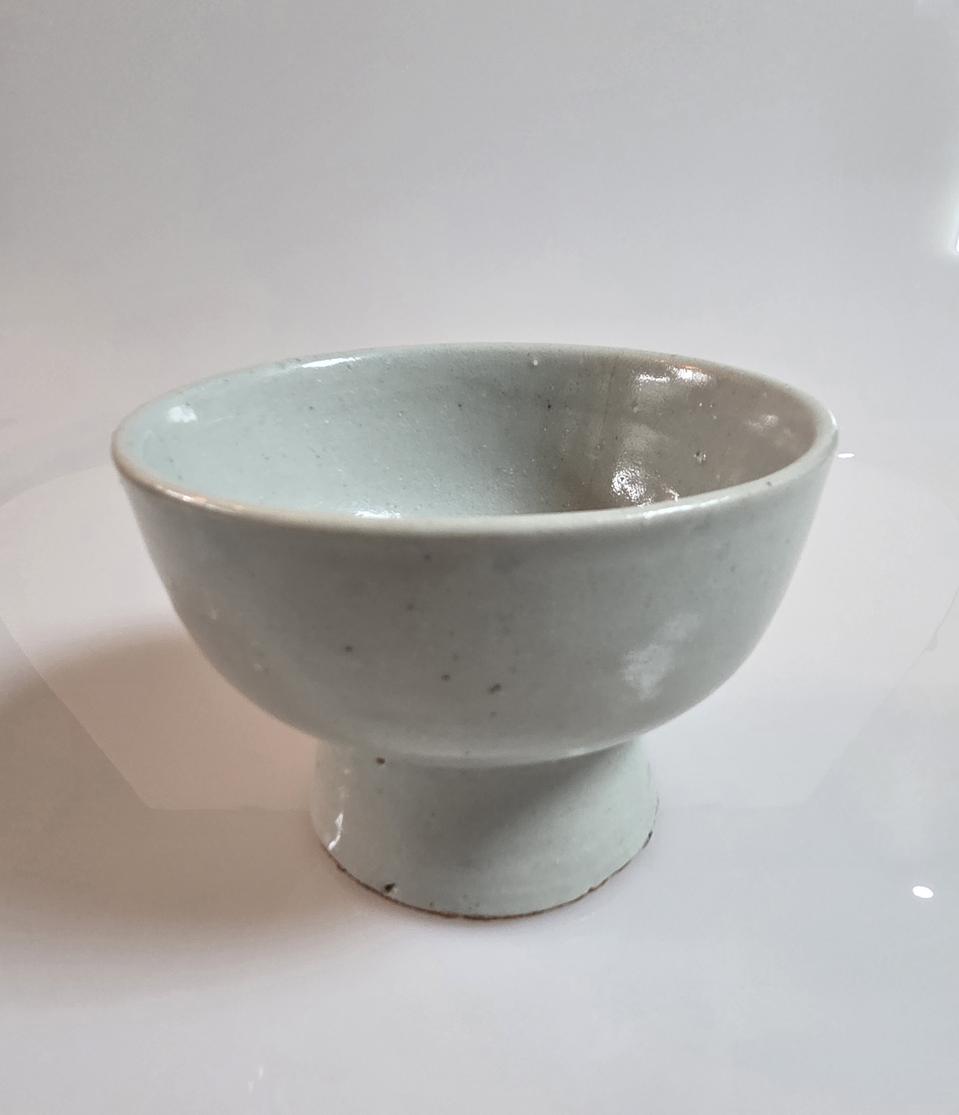 고도자기 조선후기 관요사기 백자탕기