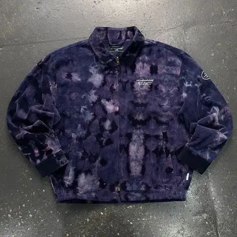 100 나이스 고스트클럽 나염 코듀로이 자켓