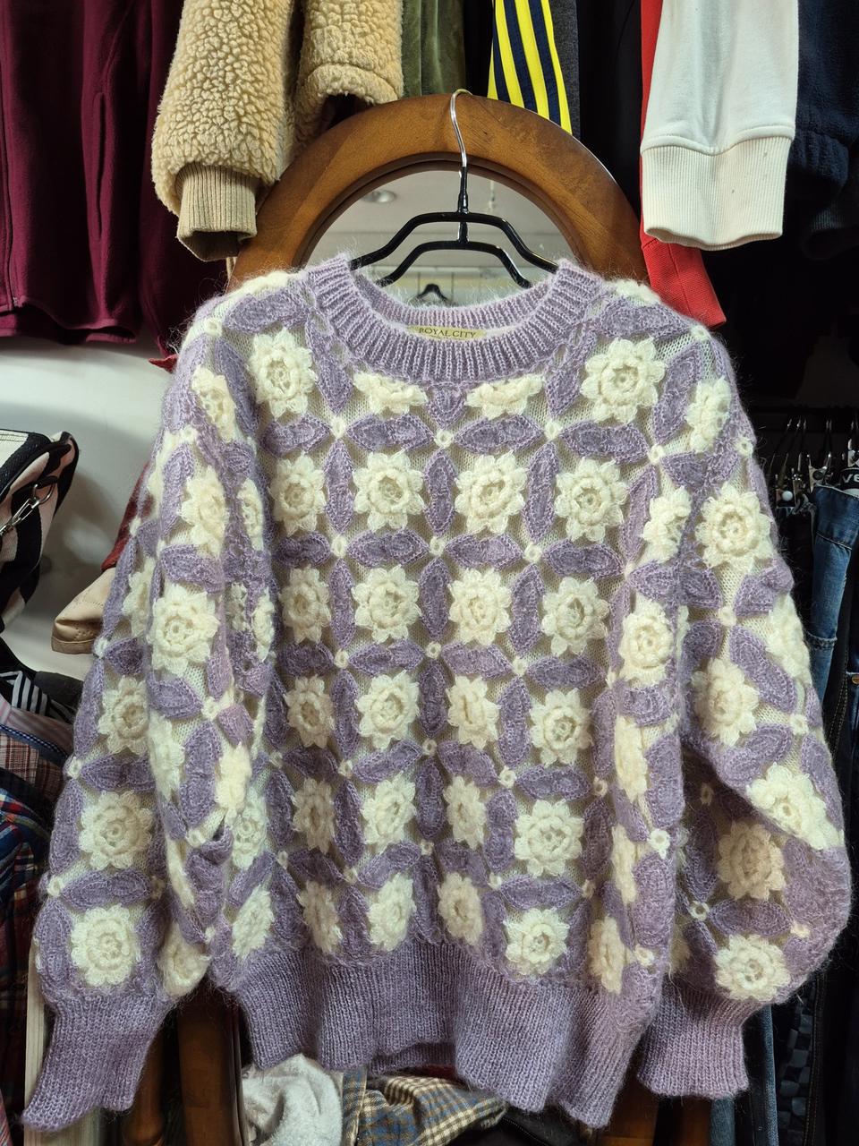 꽃무늬뜨게(수입)