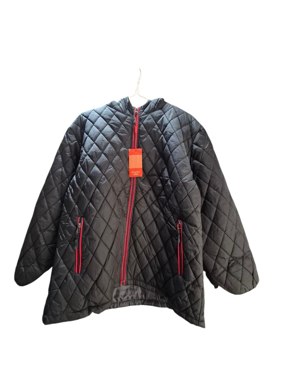 (새상품)블랙 여성 퀼팅 패딩 XL