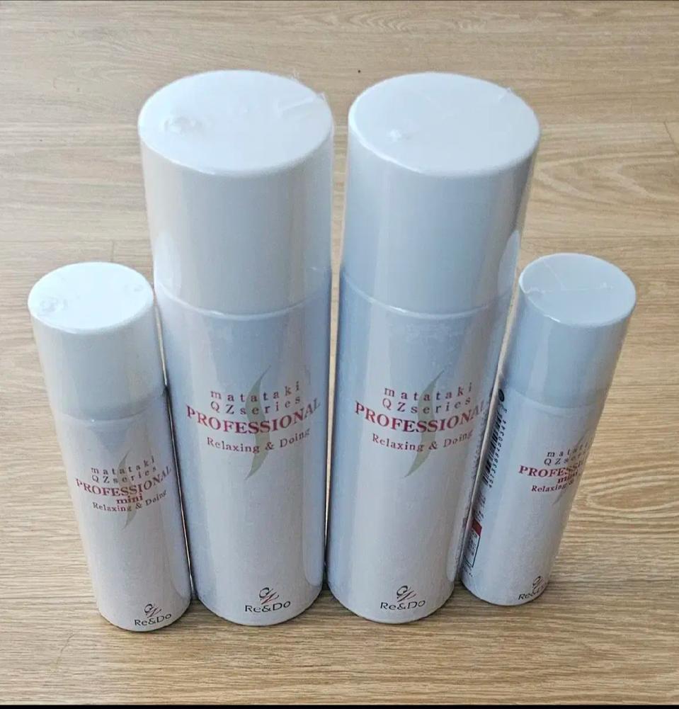 큐젯프로페셔널 흑채스프레이 4개한꺼번에팝니다