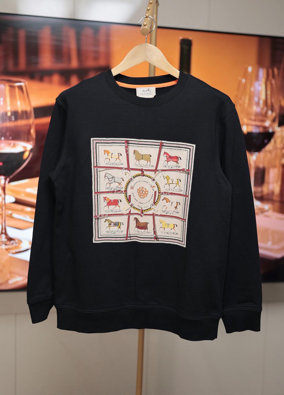 심플한데 확 눈에 띄는 에르메스 스웻, 상태 좋아유