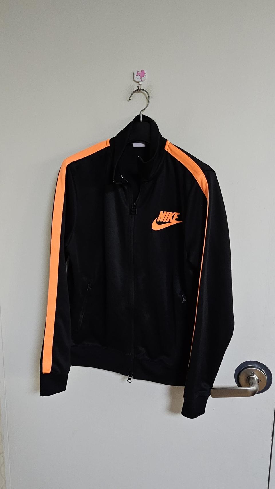 나이키 오렌지색 배색 트랙탑 (1117)