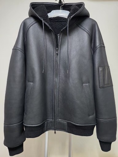 준지 24fw 후드 무스탕 자켓 정품